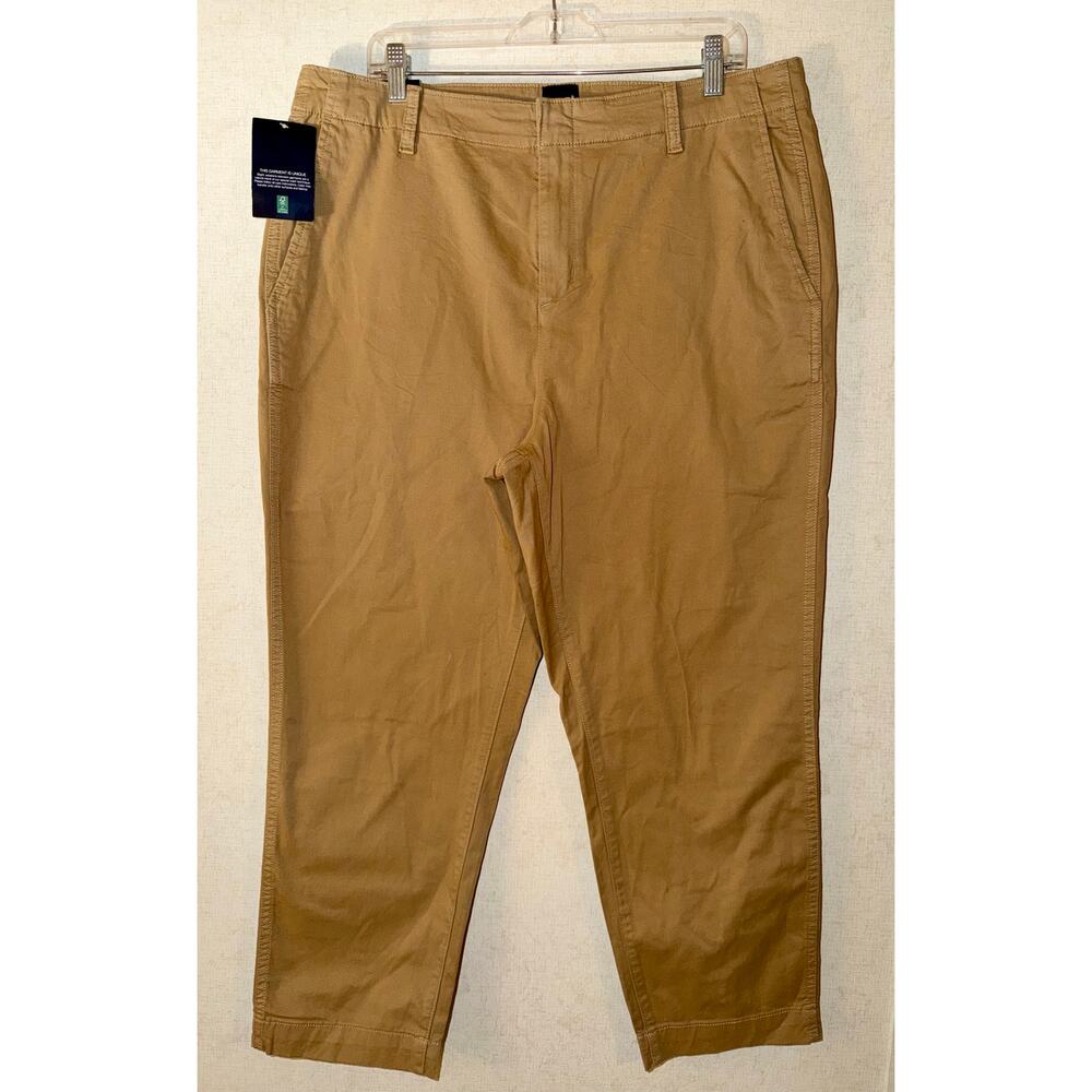 Gap Women’s Slim Ankle Pant Size 16 In Tan NWT Inseam on Tag 26.5”